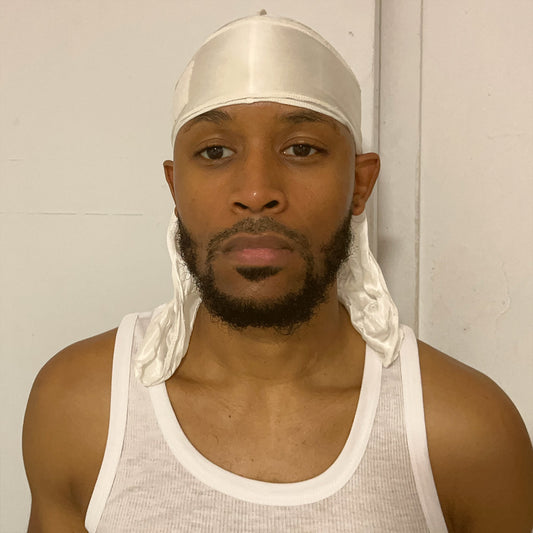 No-Tie Durag™ SILKY (White)