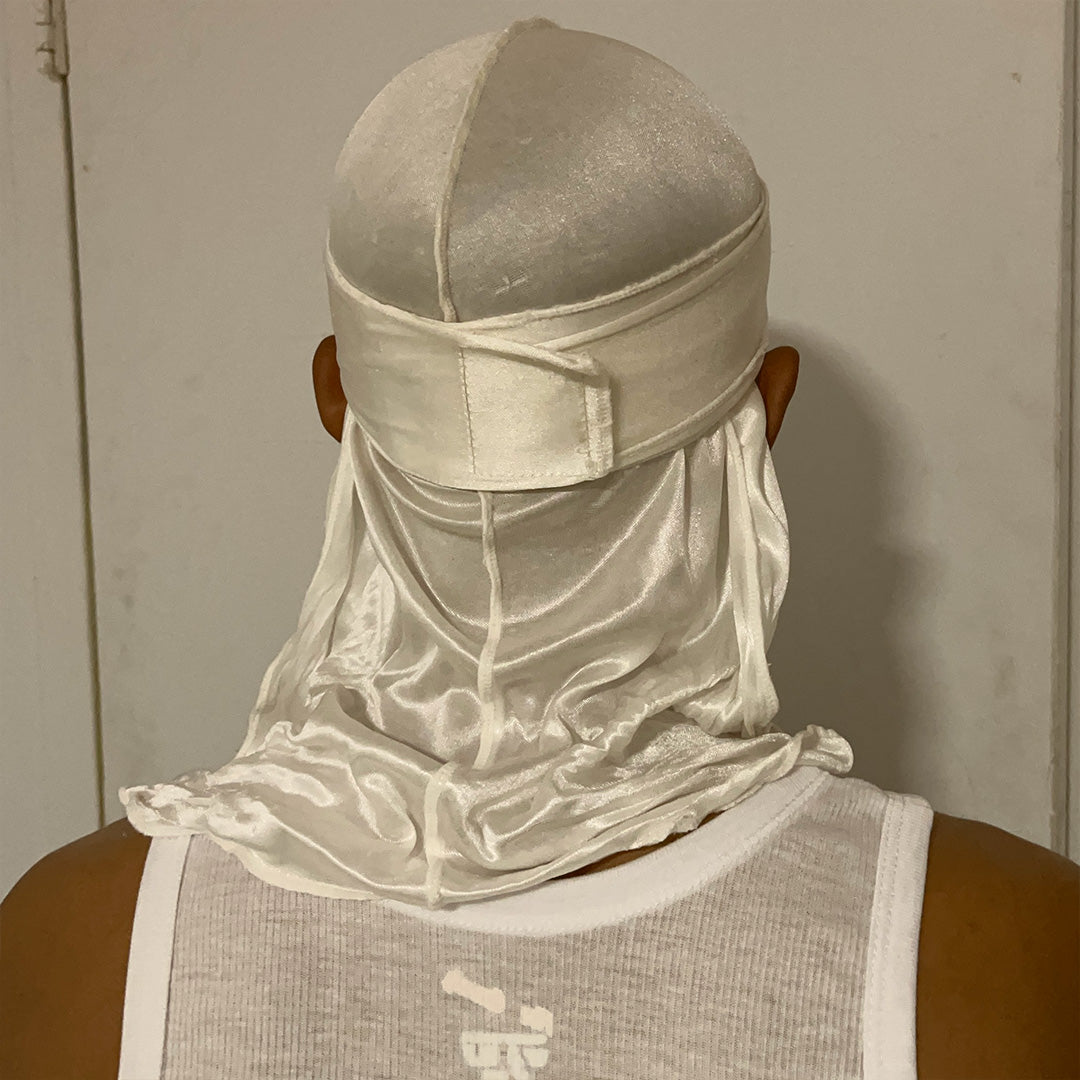 No-Tie Durag™ SILKY (White)